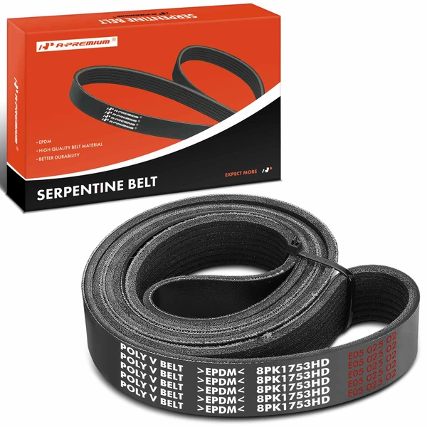 69.01 inch Heavy Duty Serpentine Belt for 1988-1998 Peterbilt 320