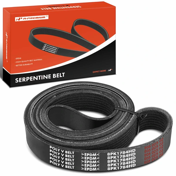 70.23 inch Heavy Duty Serpentine Belt for 2008 Peterbilt 320