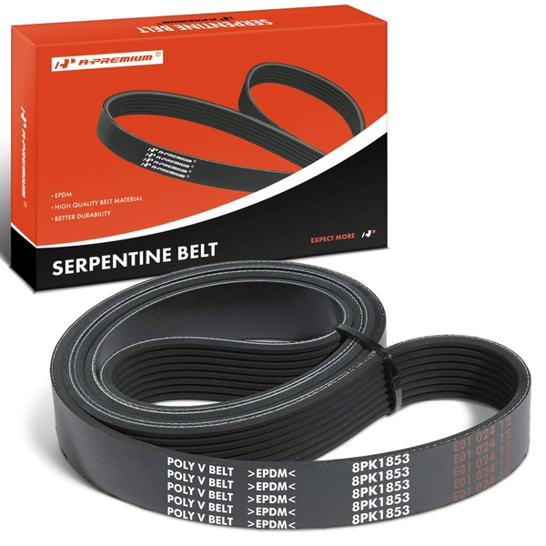 72.95 inch Serpentine Belt for 2004-2007 Peterbilt 378