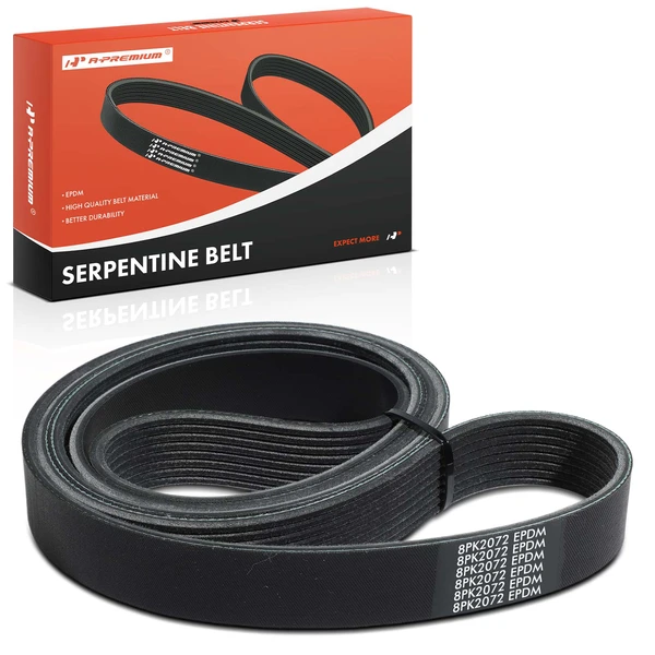81.57 Inch Serpentine Belt for Ford F-250 F-350 F-Super Duty Dodge Freightliner