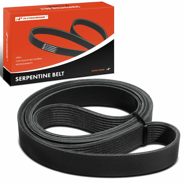 83.46 inch Heavy Duty Serpentine Belt for 2023 Peterbilt 537