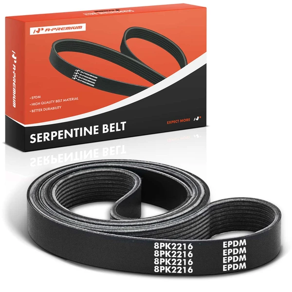 87.23 Inches Serpentine Belt for International Harvester 4400 4400LP Freightliner FS65