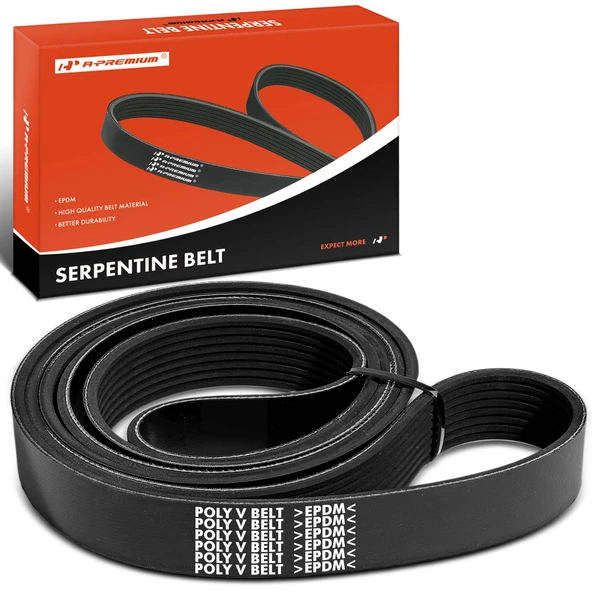 91.34 Inch Serpentine Belt for 2014-2015 Peterbilt 386