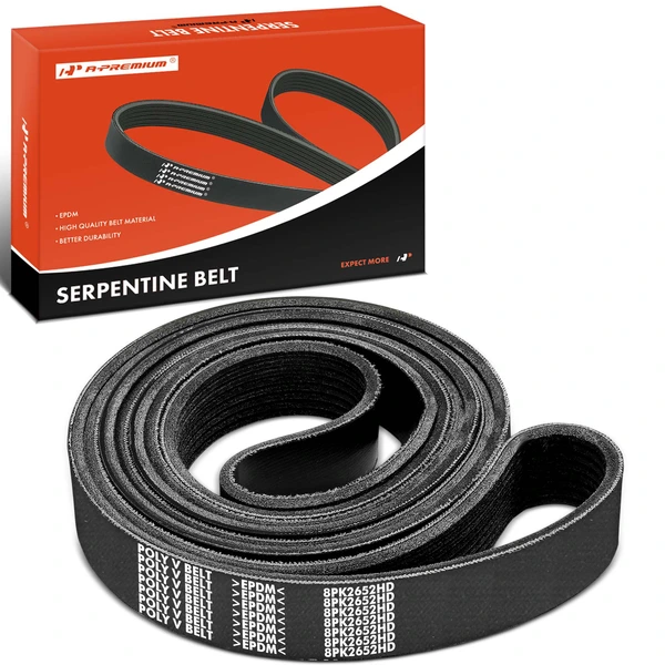 104.4 inch Air Conditioning Heavy Duty Serpentine Belt for Freightliner FS65 02-05
