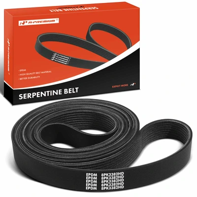 133.15 inch Heavy Duty Serpentine Belt