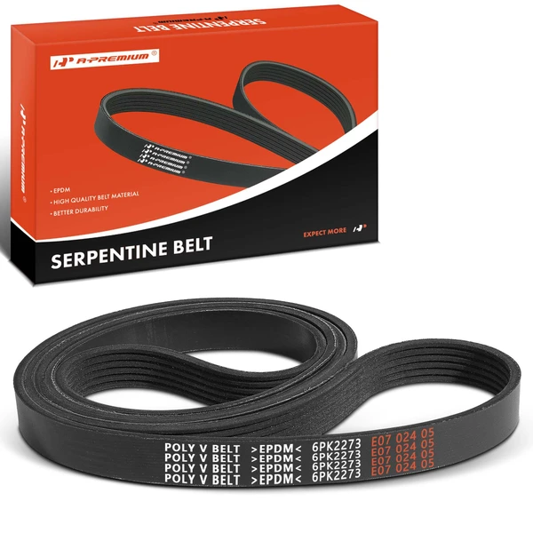 89.56 Inch Serpentine Belt for 2005-2007 Mercury Mariner