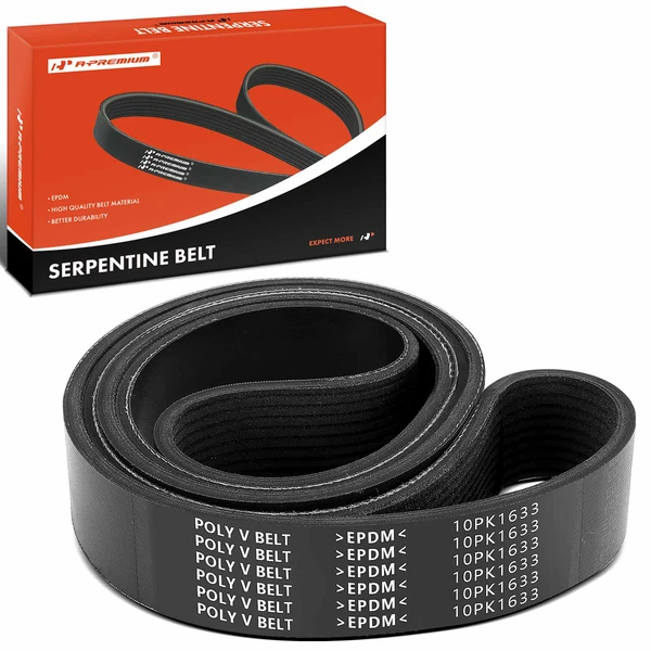 64.44 Inch Fan Serpentine Belt for Freightliner M2 112 2011-2012 L6 12.8L