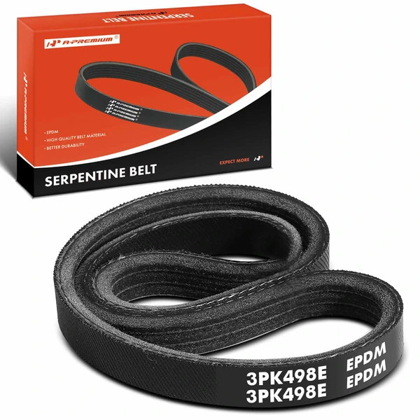 19.58 inch Water Pump Serpentine Belt for 2009-2011 Mercury Mariner