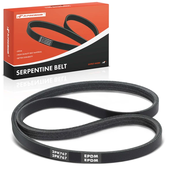 30.19 inch Serpentine Belt for Toyota Camry RAV4 Honda Civic Ford Lexus Mazda