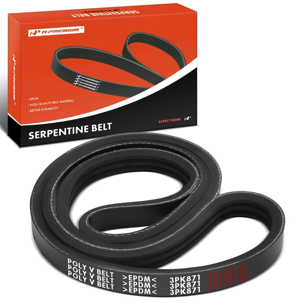 34.29 inch Serpentine Belt for 2016-2018 Toyota RAV4