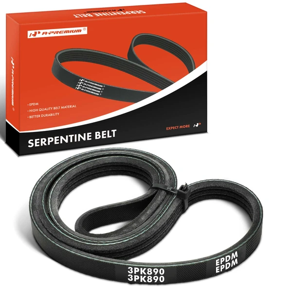 35.04 inch Air Pump Serpentine Belt for Buick Regal Chevrolet Beretta Olds Pontiac