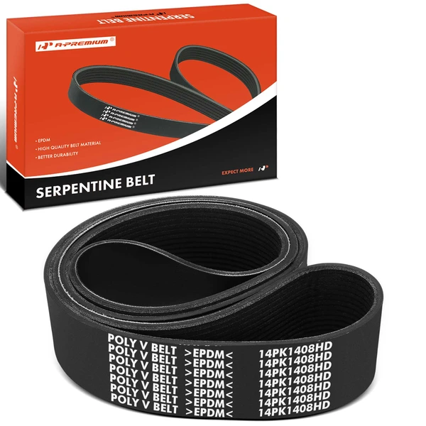 55.46 inch Serpentine Belt for 1996 Ford LTLA9000