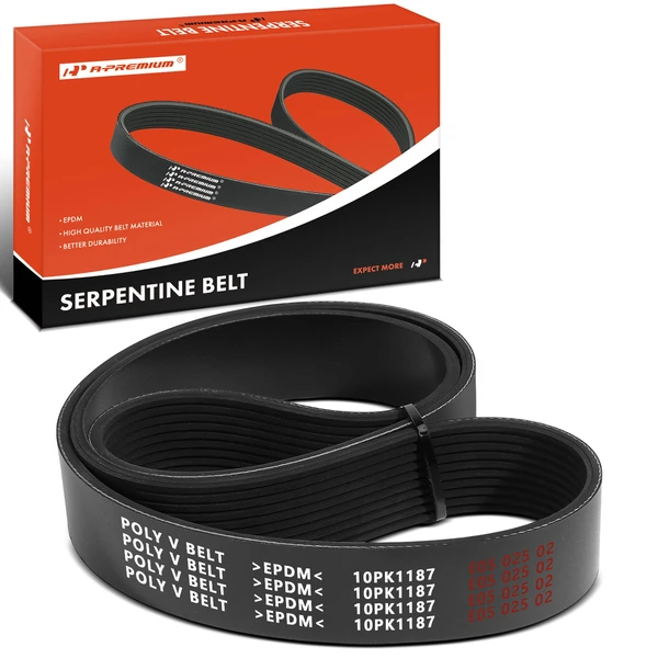 46.73 inch Fan Serpentine Belt for 2018-2023 Peterbilt 567