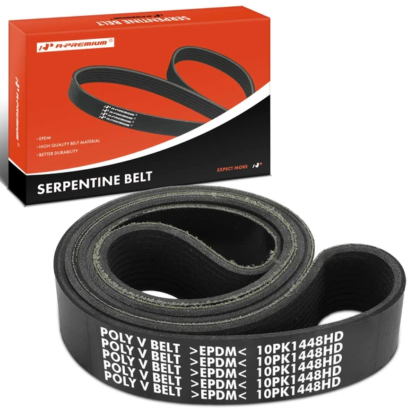 56.99 inch Heavy Duty Serpentine Belt for 2020-2021 2023 Peterbilt 520