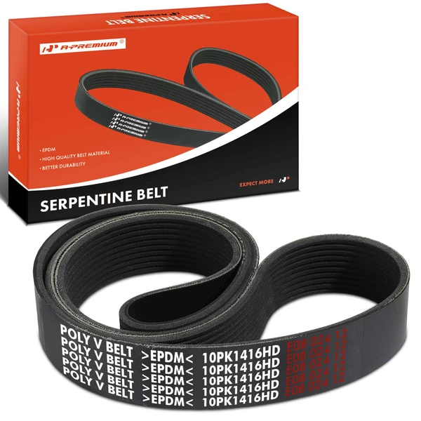 55.75 inch Heavy Duty Serpentine Belt for Freightliner Argosy Columbia 2011 14.0L