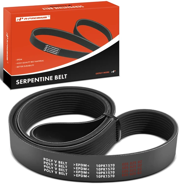 61.83 inch Fan Serpentine Belt for 1991-1992 Ford LTA9000