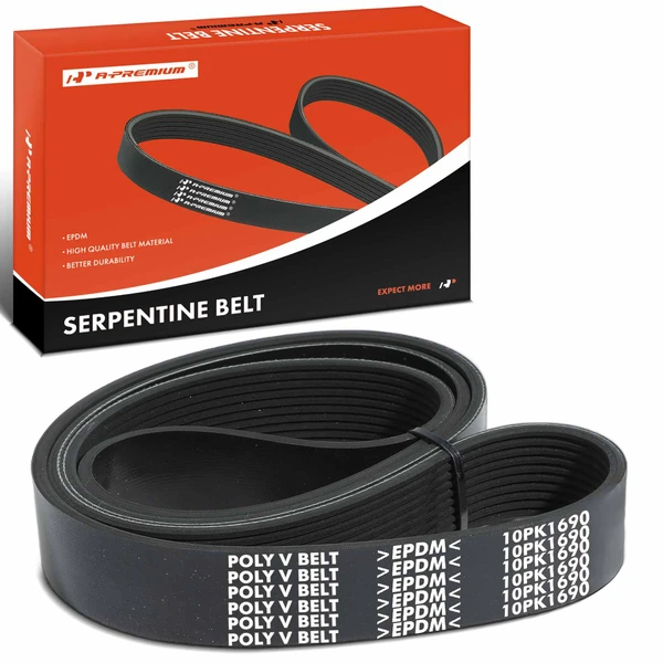66.53 inch Serpentine Belt for Volvo VN 1999 VNM VNL 2000 2003 Mack CT 2006 CX CH DM