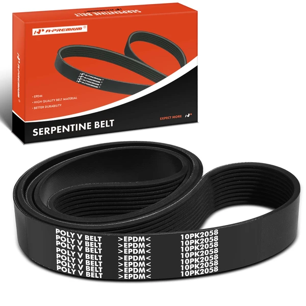 81.04 inch Serpentine Belt for Freightliner 114SD 2012-2017 Sterling Truck Western Star