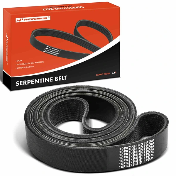109.62 inch Heavy Duty Serpentine Belt for IC Corporation RE School Bus 2011 L6 7.6L