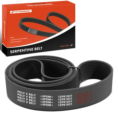 72.07 inch Alternator & Water Pump Serpentine Belt