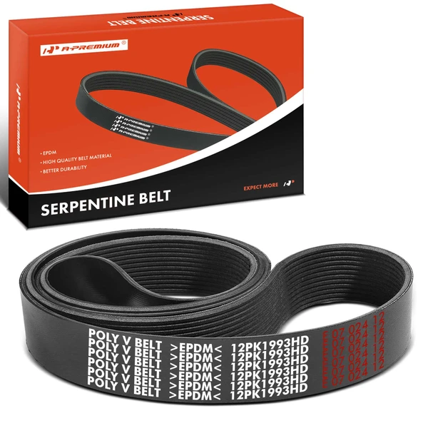 78.44 inch Fan & Water Pump Heavy Duty Serpentine Belt for 2014-2015 Mack GU7