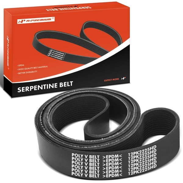 87.6 inch Fan Heavy Duty Serpentine Belt for International Harvester 5900i HX520
