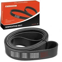 112.4 inch Fan Heavy Duty Serpentine Belt for 2009 International Harvester 9900i