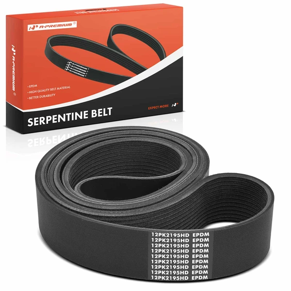 86.36 inch Serpentine Belt for 2004-2007 Kenworth T800