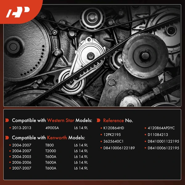 A-Premium APSBT027 Serpentine Belt