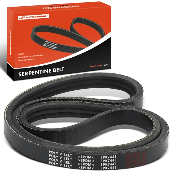 29.37 Inch Serpentine Belt for 2014-2019 Chevrolet Silverado 1500