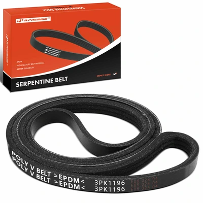 47.17 Inch Power Steering Serpentine Belt