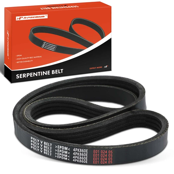 33.74 Inch Air Conditioning Serpentine Belt for 2015-2019 Lincoln MKC
