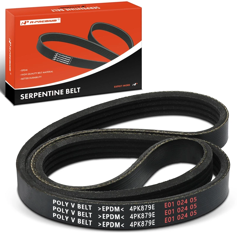 34.67 Inch Air Conditioning Serpentine Belt for 2018 Ford Fusion 2.0L l4