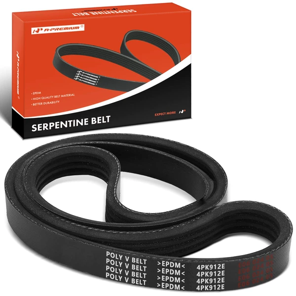 35.91 Inch Air Conditioning Serpentine Belt for 2015-2021 Lincoln Navigator