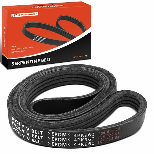 37.89 Inch Serpentine Belt for 2007 Chevrolet Silverado 2500 HD Classic