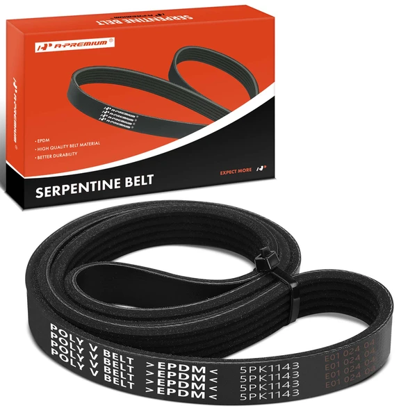 45.12 Inch Serpentine Belt for 1990-1991 GMC V3500