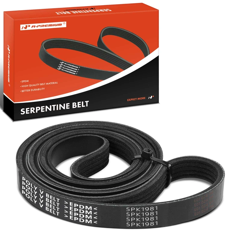 77.99 Inch Serpentine Belt for Saturn SC2 SL2 SW2 1994-1997 L4 1.9L