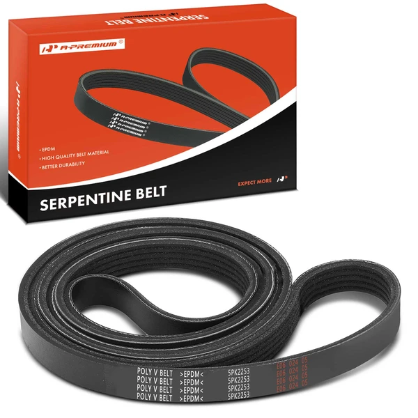 88.61 Inch Serpentine Belt for 1998-2002 Pontiac Sunfire