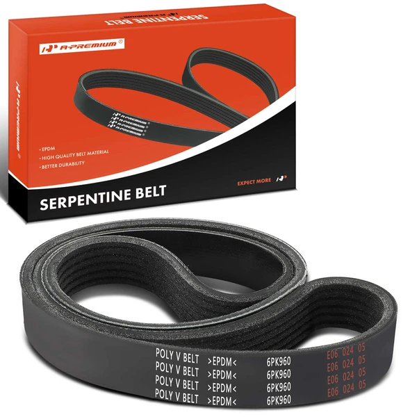 37.84 Inch Serpentine Belt for 2016-2021 Mazda CX-3