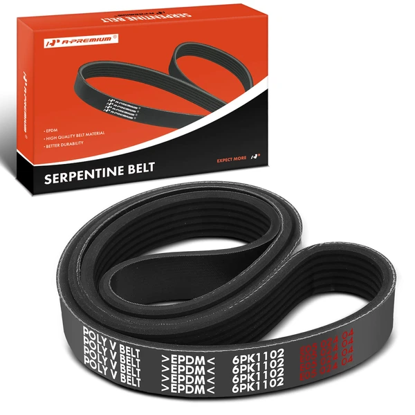 43.36 inch Serpentine Belt for 1988-1991 Ford Tempo