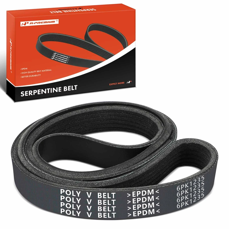 48.59 Inch Serpentine Belt for Toyota Corolla 11-19 Matrix Chrysler Sebring Dodge