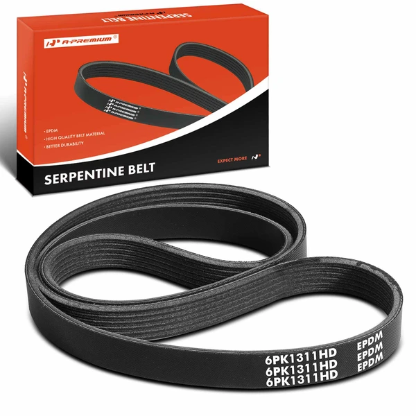 51.61 inch Serpentine Belt for 2005-2007 Peterbilt 378