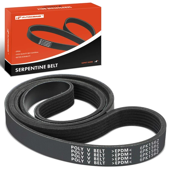 61.51 Inch Serpentine Belt for 1990-1993 Chevrolet Lumina
