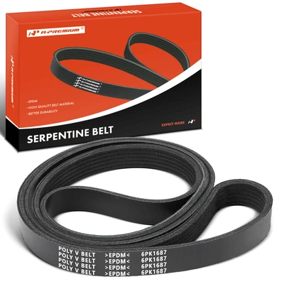 66.38 Inch Serpentine Belt