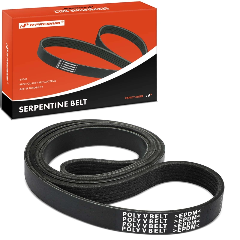 75.49 Inch Serpentine Belt for 1995 Ford F-350