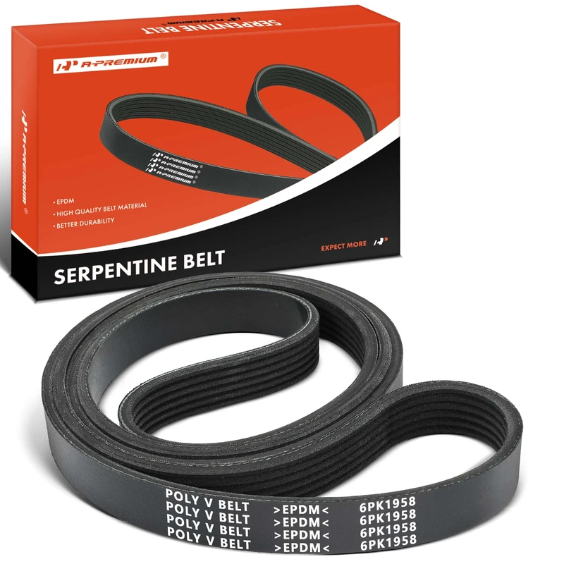 77 Inch Serpentine Belt for Dodge Grand Caravan Chevrolet Camaro Volkswagen INFINITI