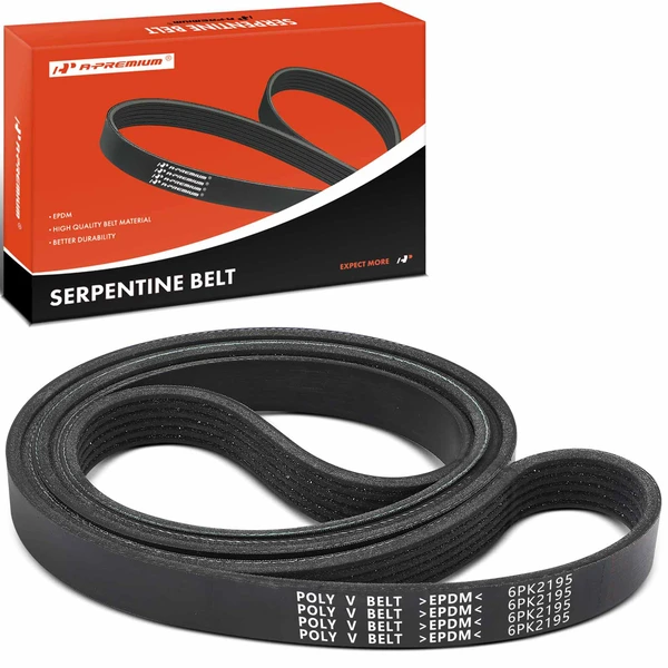 86.36 Inch Serpentine Belt for 1998-1999 Mercury Mountaineer