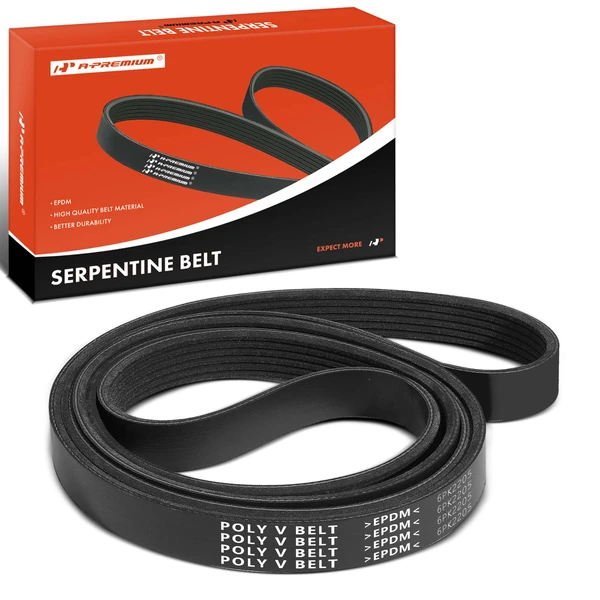 86.78 Inch Serpentine Belt for 2003-2006 GMC Savana 2500