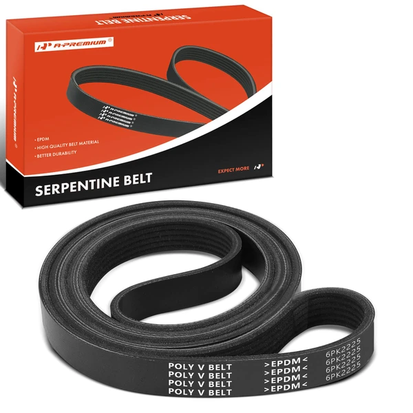 87.57 Inch Serpentine Belt for 2012-2017 Jeep Wrangler