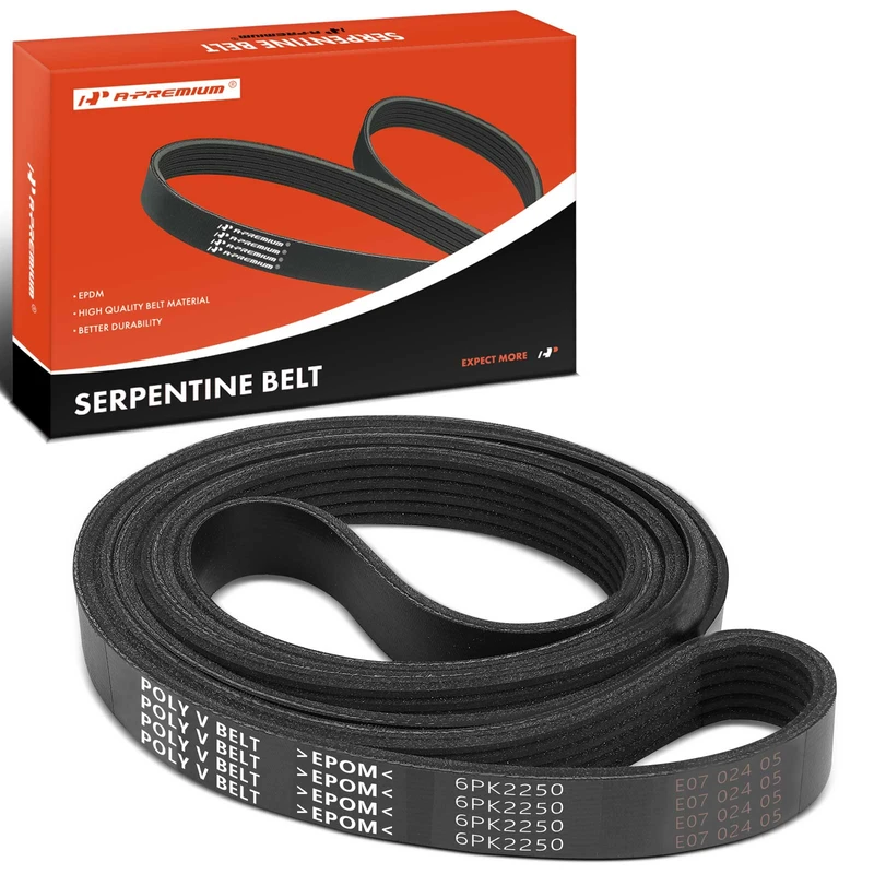 88.61 Inch Serpentine Belt for 2011 Ford F-59 Commercial Stripped Chassis 6.8L V10